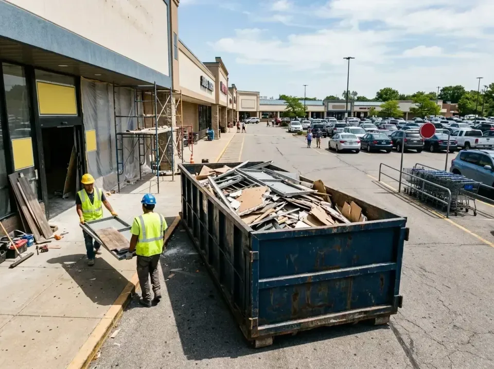 retail-store-renovation-debris-003 — frequently asked questions, Roll-off Dumpster Rentals in Burlington, WI